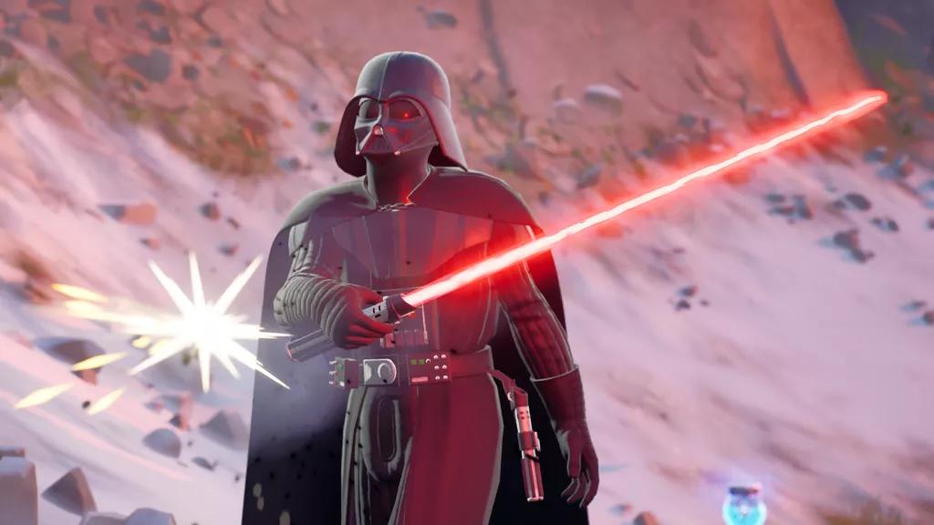 Darth Vader Lichtschwert in Fortnite finden