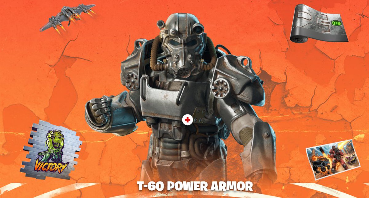 So bekommst du in Fortnite die T-60 Powerrüstung aus Fallout