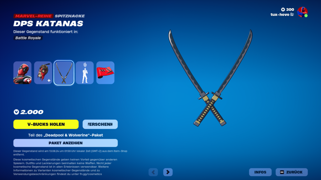 Deadpool Fortnite 2024