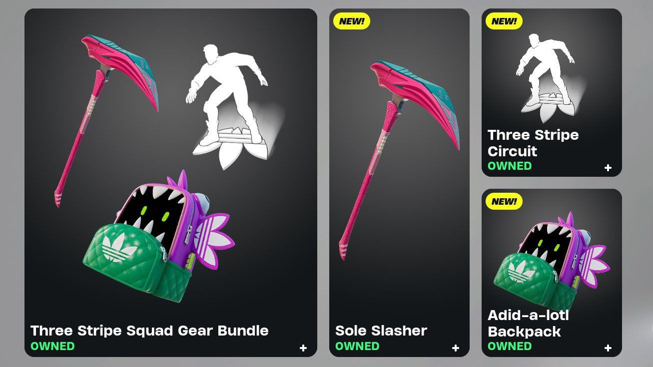 Fortnite X Adidas