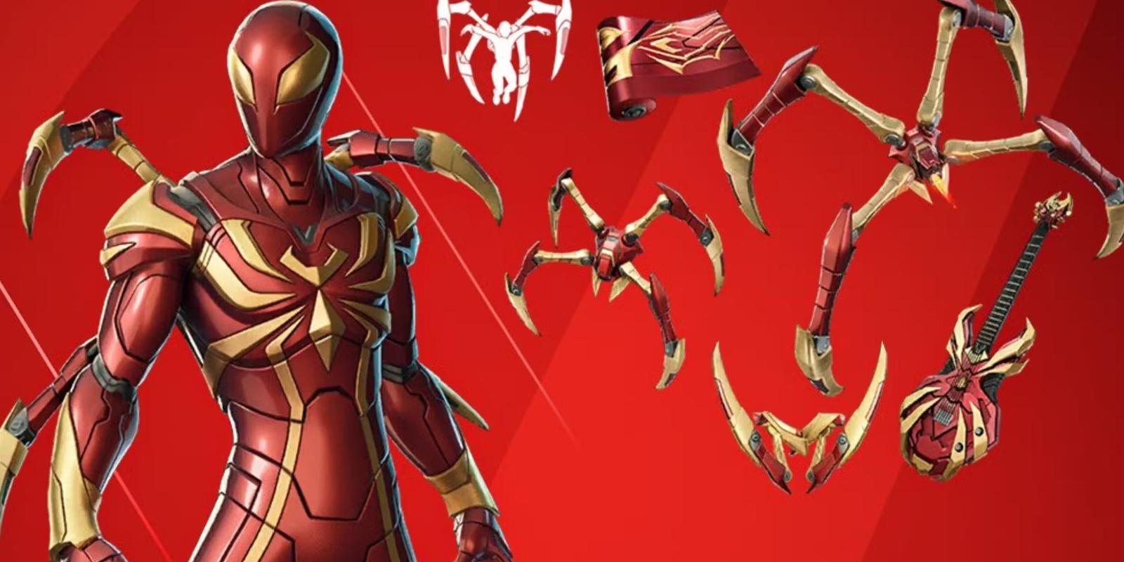 Iron Spider Man Skin in Fortnite