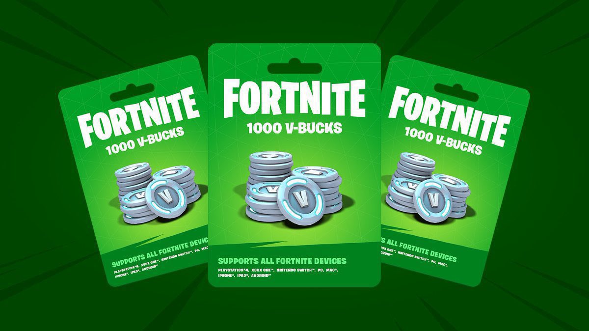 Gewinne 1.000 V-Bucks