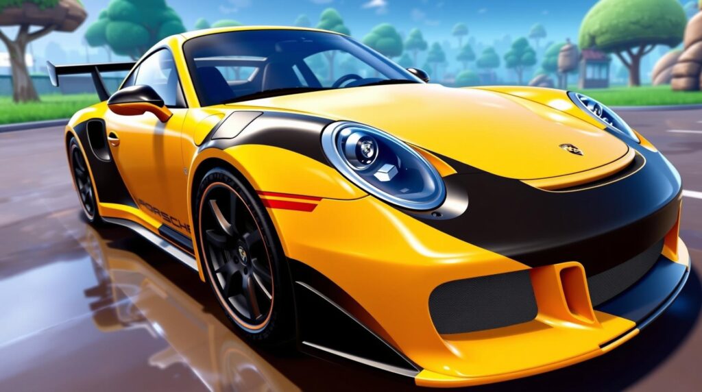 Porsche in Fortnite