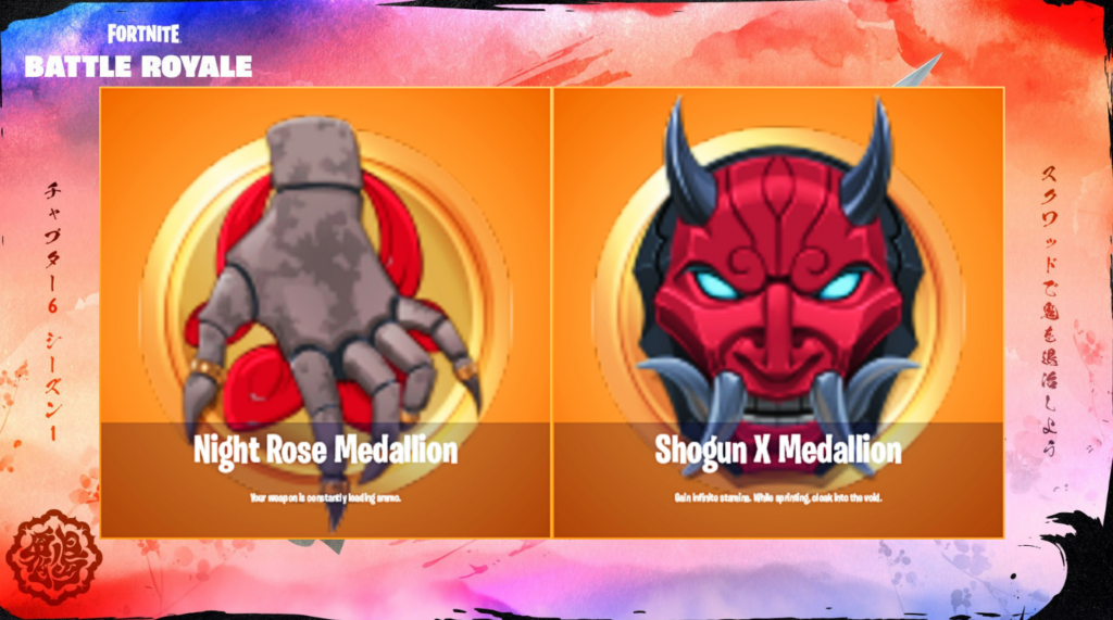 Alle Fortnite-Medaillons in Chapter 6 Season 1 und wie du sie bekommst