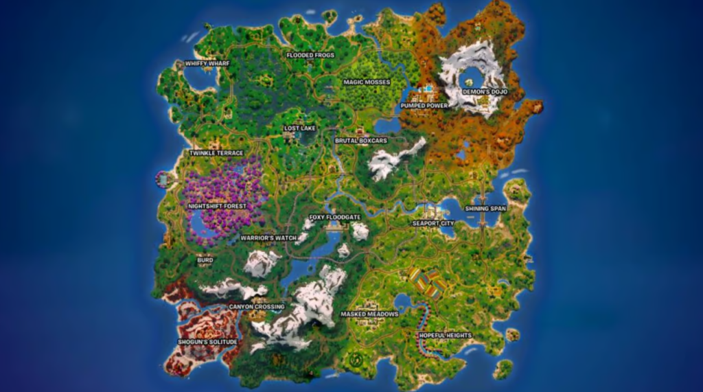Fortnite Chapter 6: Neue Karte