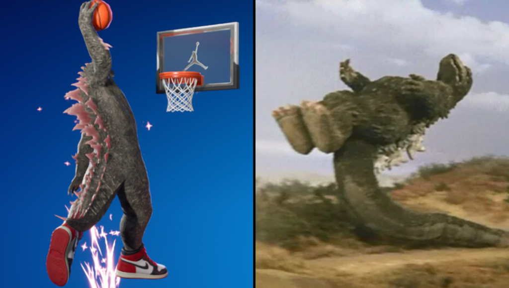 Wo findet man Godzilla in Fortnite Chapter 6?
