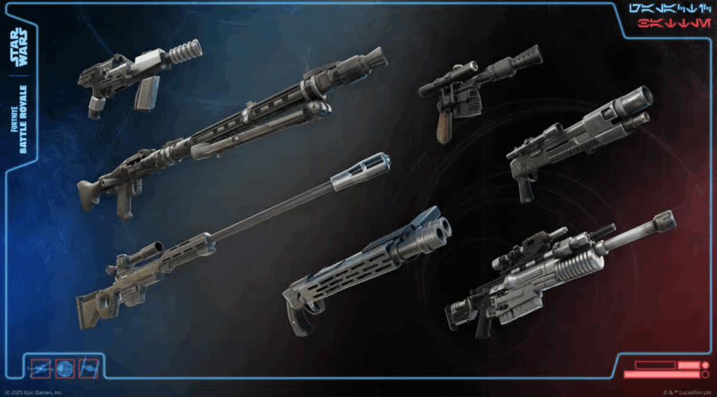 Neue Waffen in Fortnite Kapitel 6 Season 3